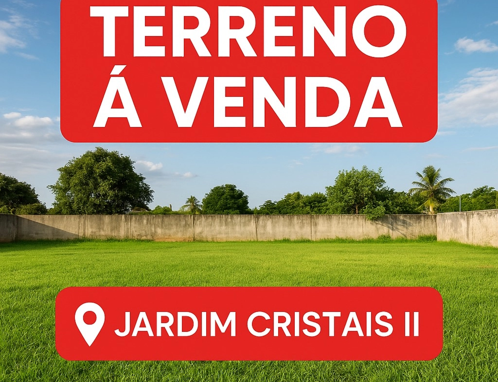 terreno a venda jardim cristhais ii