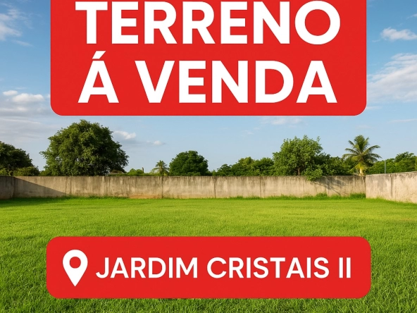 terreno a venda jardim cristhais ii