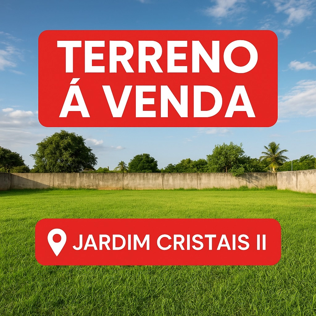 terreno a venda jardim cristhais ii